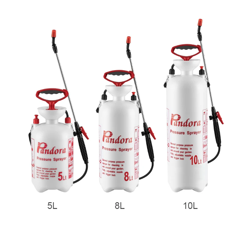Pandora OEM 5 liter Small Plastic Mist Spray Bottle Garden Pressure Sprayer From Chunfeng