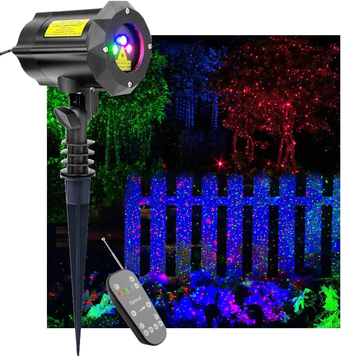 High quality Christmas lights outdoor waterproof garden laser lights projector