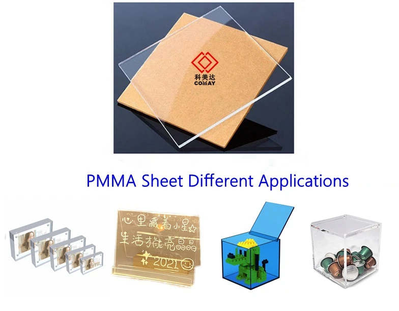 MMA sheet applications