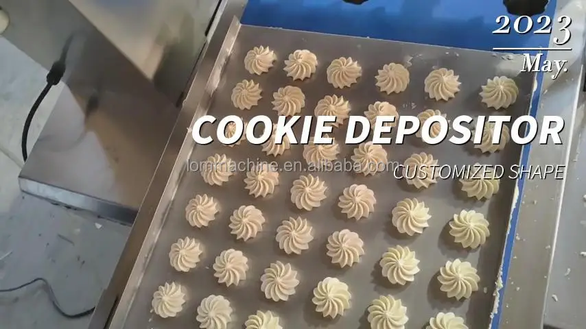 automatic cookie machine cookie making machine from LOM
