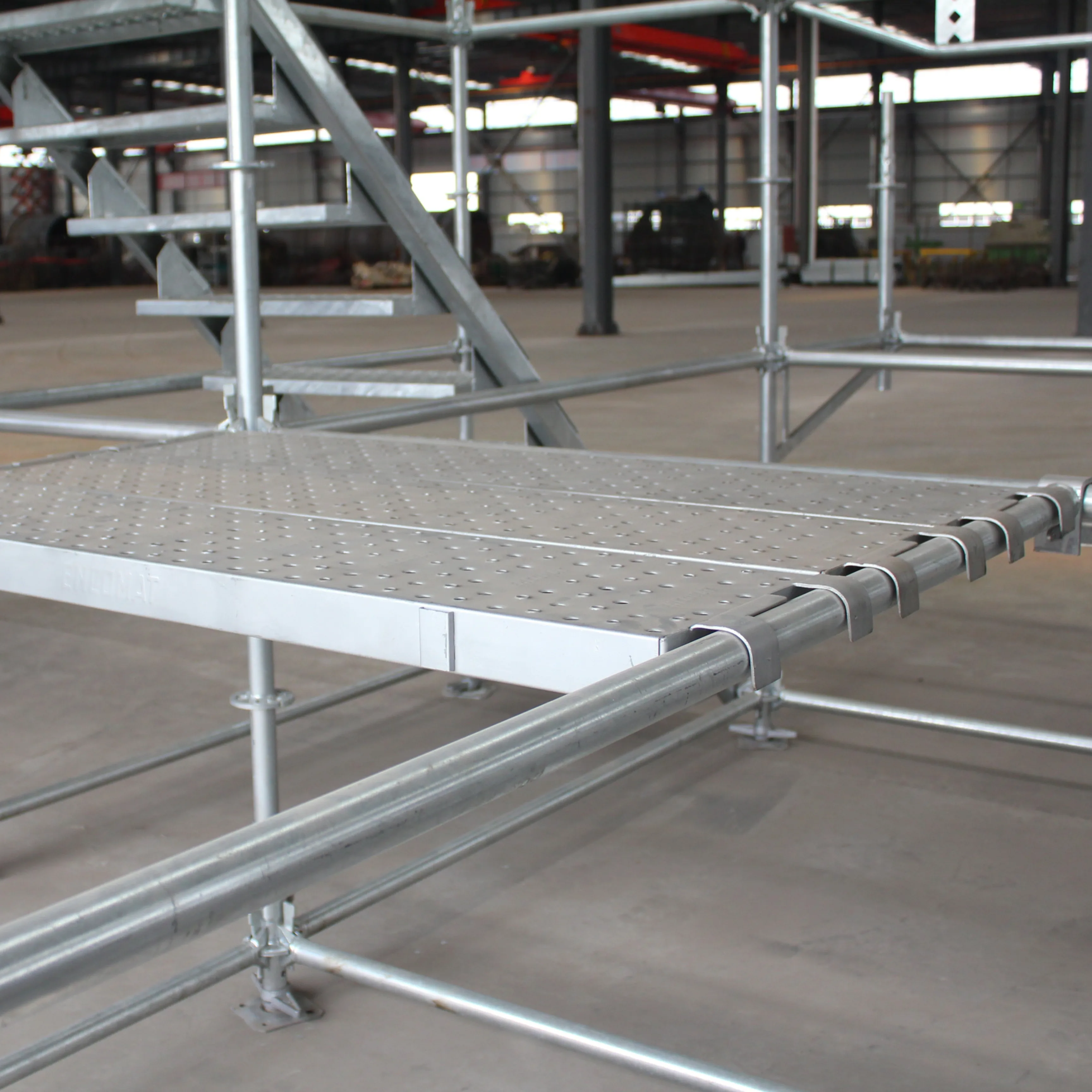 Shan Dong JCH multi direction layher ringlock scaffolding system Q345 steel Hop Dip Galvanized