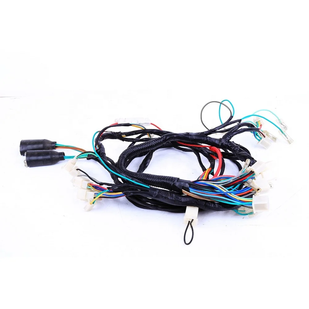 Many model motorcycle cable wire harness from Kingtae China factory with high quality and best price