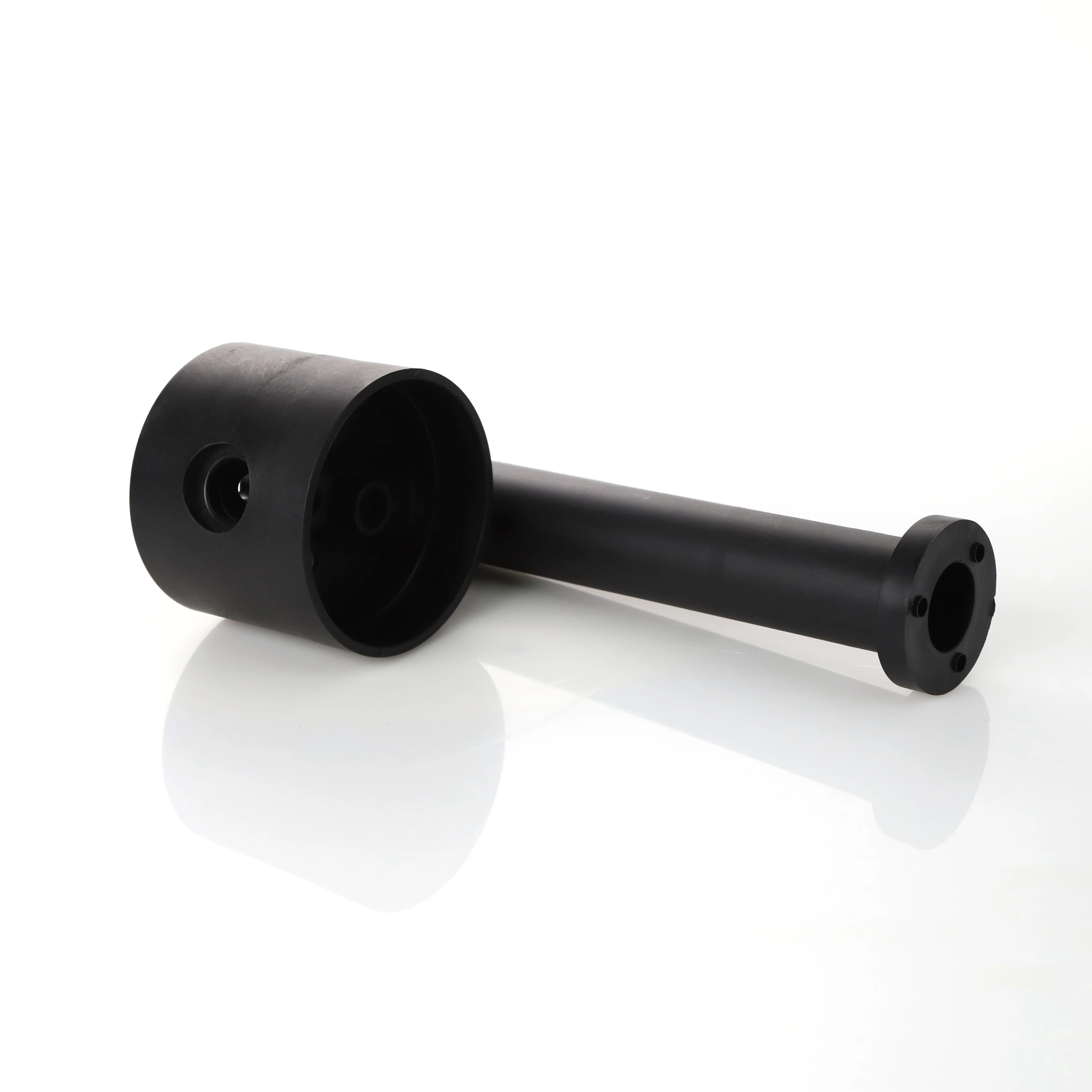 Customized Plastic Injection Parts Black Color Plastic Spare Parts Plastic Injection Products For Sale