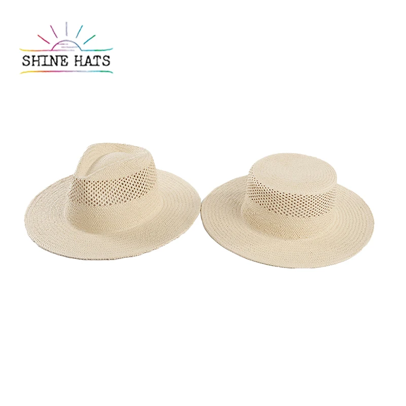 Шинейные 2024 OEM Sombrero Chapeau женская летняя соломенная шляпа с широкими полями
