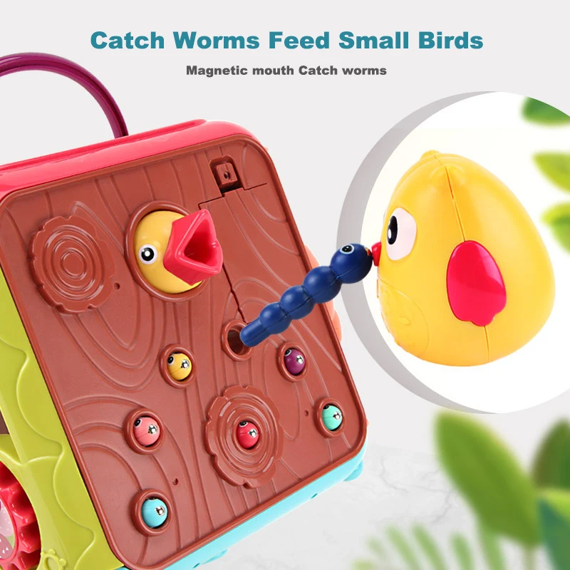 Educational Learning Toys Birthday Gifts For Boys Girls Toddlers Bead Maze Montessori Developmental Toys Baby Activity Cube