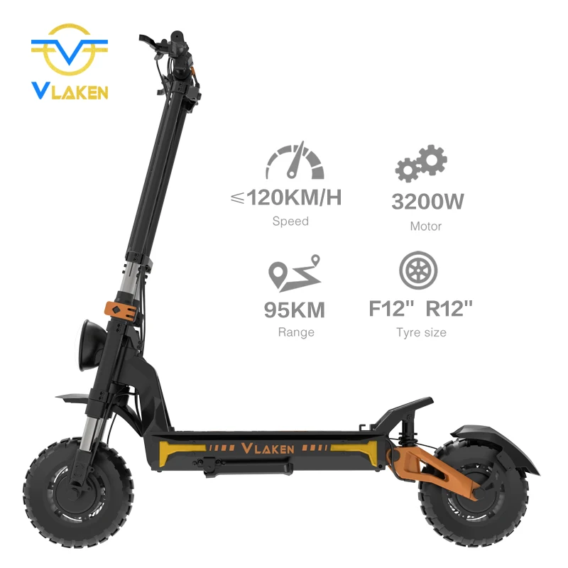 Vlaken электро Patin Electrico De двойной мотор Patinete 100 км/ч для взрослых выполнен из водонепроницаемого материала с высоким качеством
