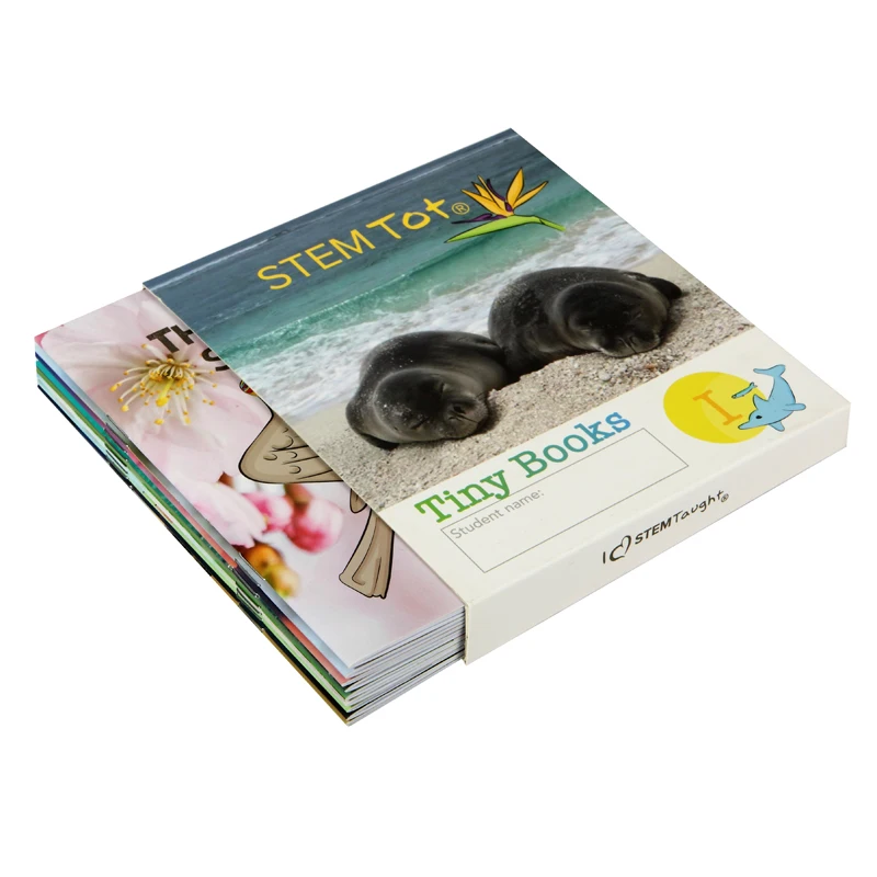 Ningbo Factory custom printing Storybook printing children book printing STEM Tiny books