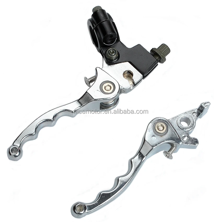 Refit Folding and adjustable Alloy Brake Clutch Levers Pit Dirt Bike 110 125 140 150cc BSE Kayo Apollo motorcycle