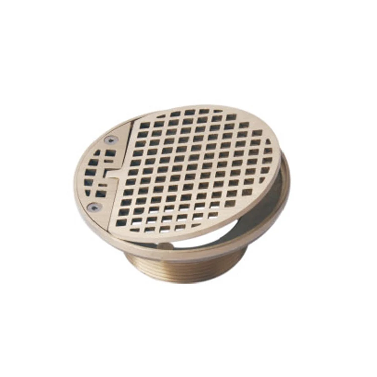 Outdoor brass drain covers residential outside water drains
