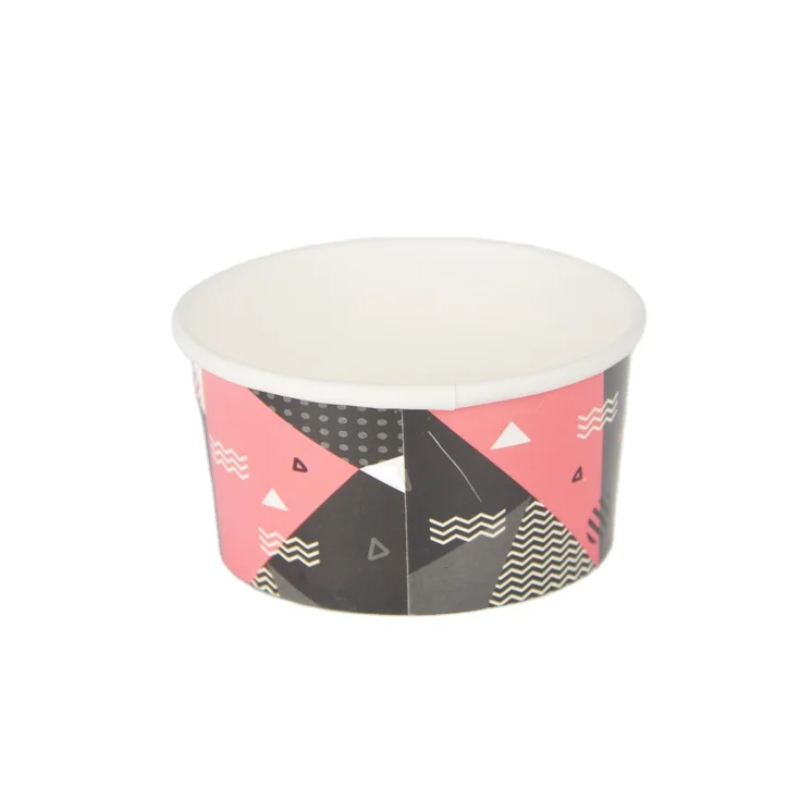 
Wholesale paper cup ice cream custom disposable ice cream cup with lids cheap god quality ice cream cups 