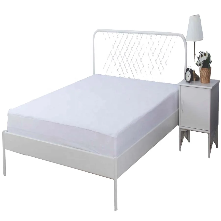 Wholesale Cotton Terry Bed Mattress Protector Hotel Mattress Protector Customize