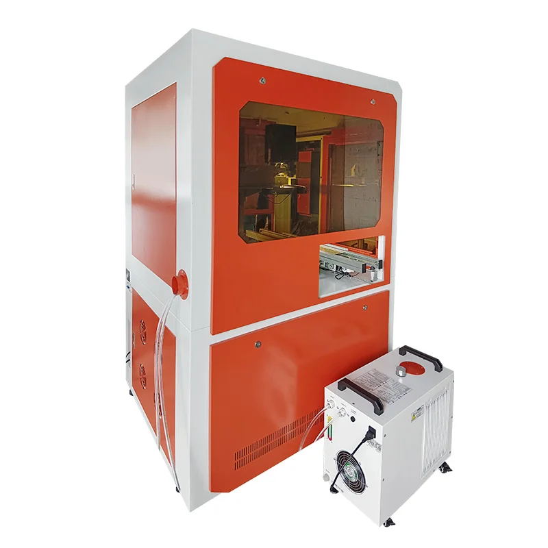 JGH-ZX-102 5W UV Laser Marking Machine Simple On Line for Wood Fabrics and Lace Apply for PCB LCD