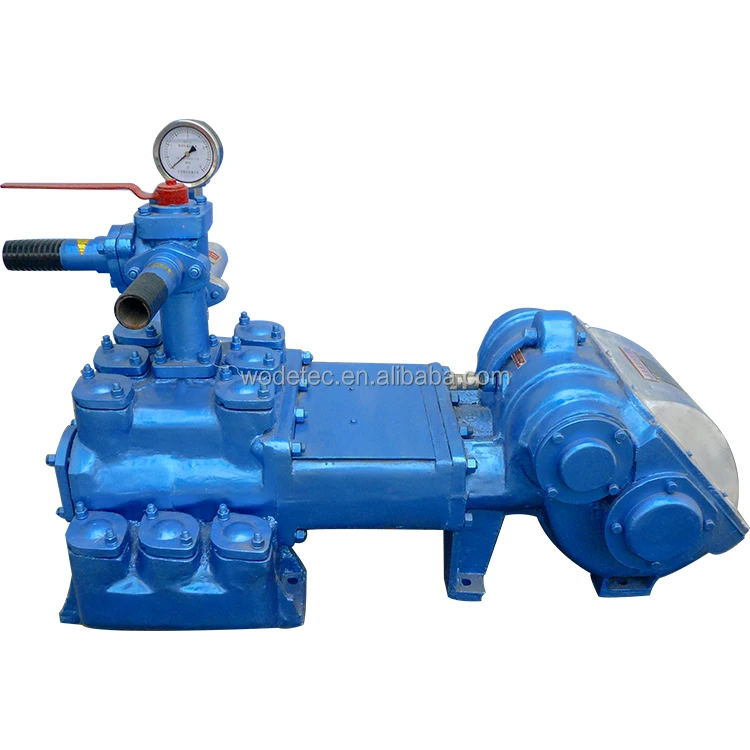 BW160/10 horizontal drilling mud pump drill machinery triplex double action mud piston pump for sale