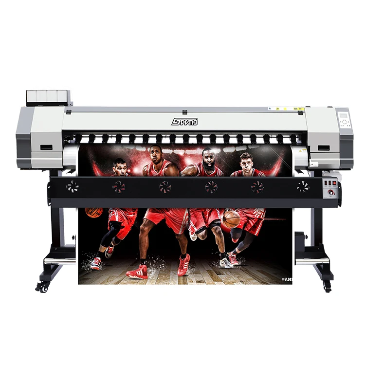 Factory 1.6m 1.8m 2.5m 3.2 meter  10ft XP600 DX5 large format eco solvent printer printing machine plotter