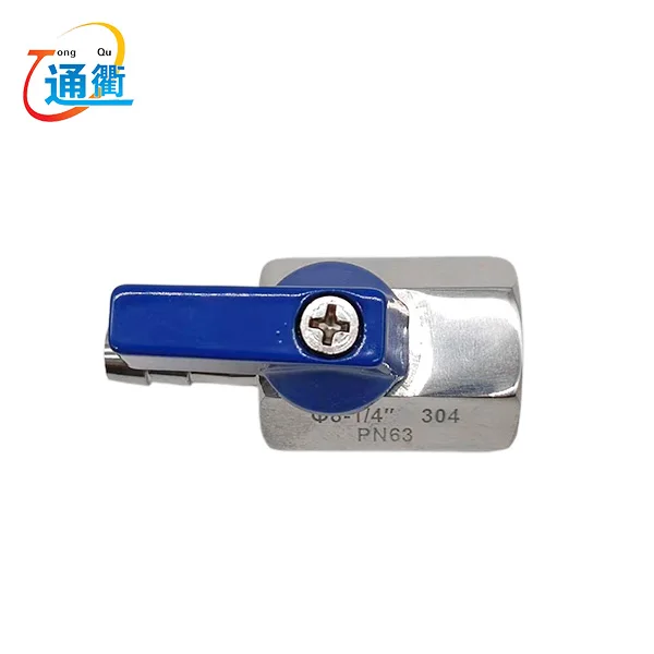Customized  male threaded stainless steel mini ball valve 1000wog