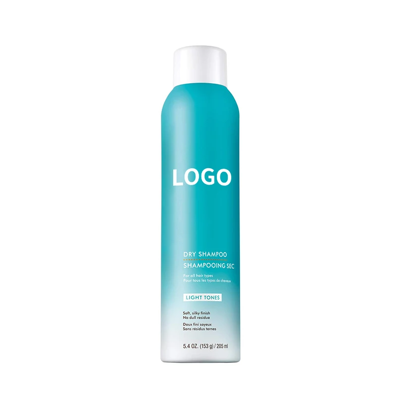 Private Label Custom natural Logo Best Dry Shampoo Spray for Oily Hair