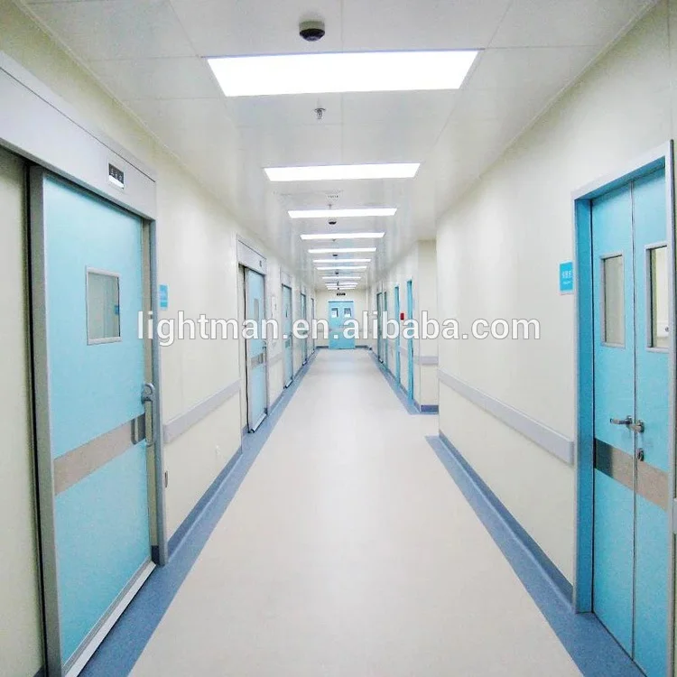 White Silver Frame 4x2 2x4 panel led indoor Suspended Ceiling Recessed LED Panel Light