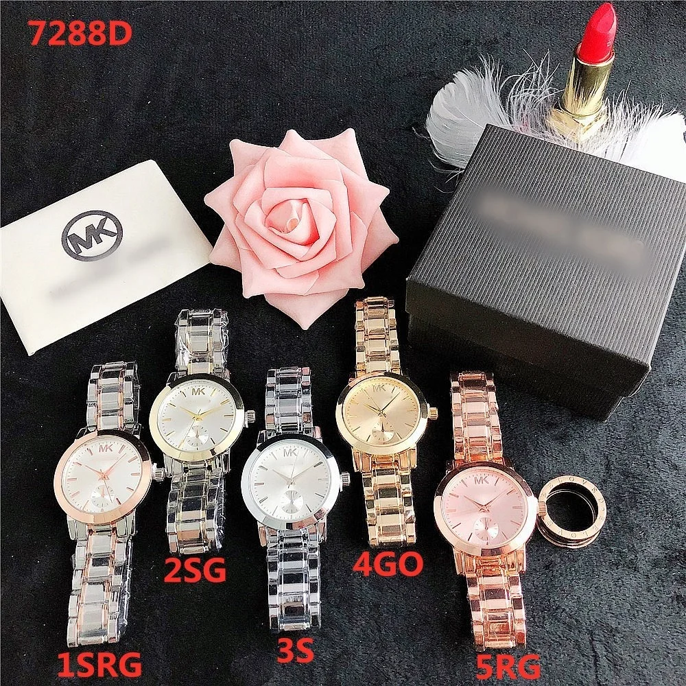 Hot Selling Women Men Luxury Brand Logo New Design Reloj de cuarzo de mujer Wristwatch Ladies Female Quartz Watches