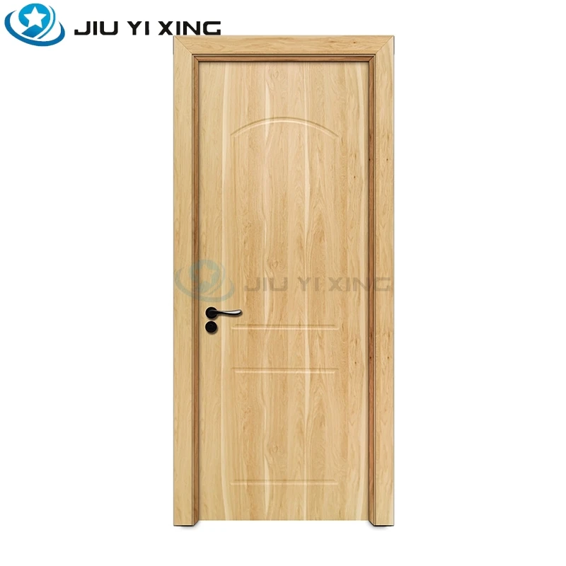 Jiuyixing заводская цена 100% водонепроницаемая 800/900/1000 мм деревянная дверь из древесного ПВХ композитная для рынков Саудовской Аравии и Кувейта