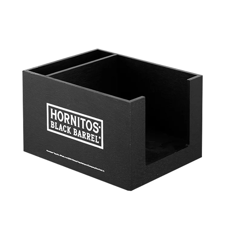 Promotional Drink Barware Caddy Napkin Dispenser Countertop Plastic Organizer Bar Caddy