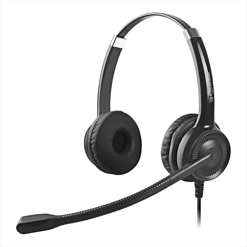 OEM черная гарнитура, настраиваемая телефонная гарнитура с