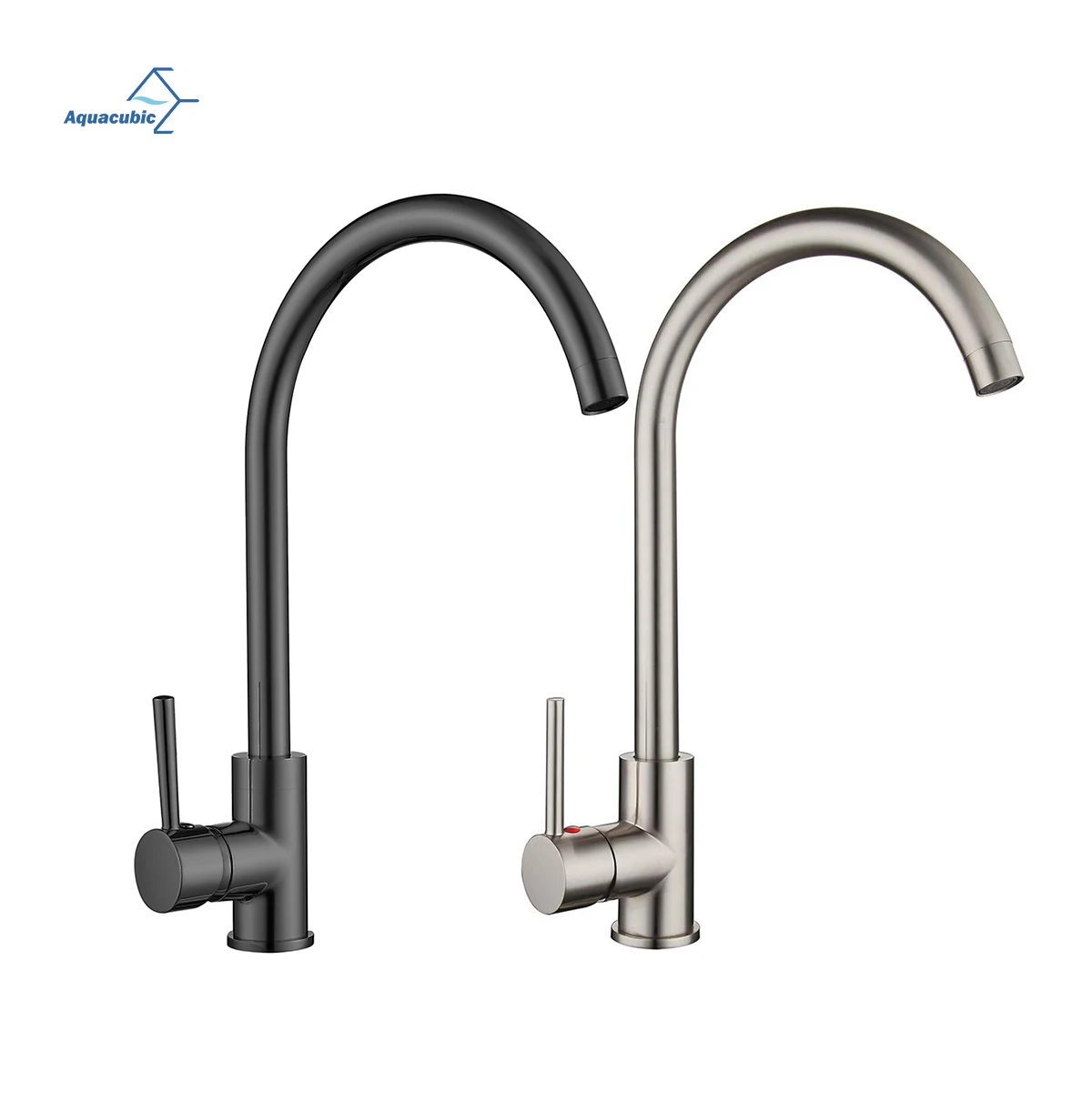 Hot Sale Hot and Cold Faucet Vanities Single Hole Wash Sink 304 Stainless Steel Kitchen Faucets
