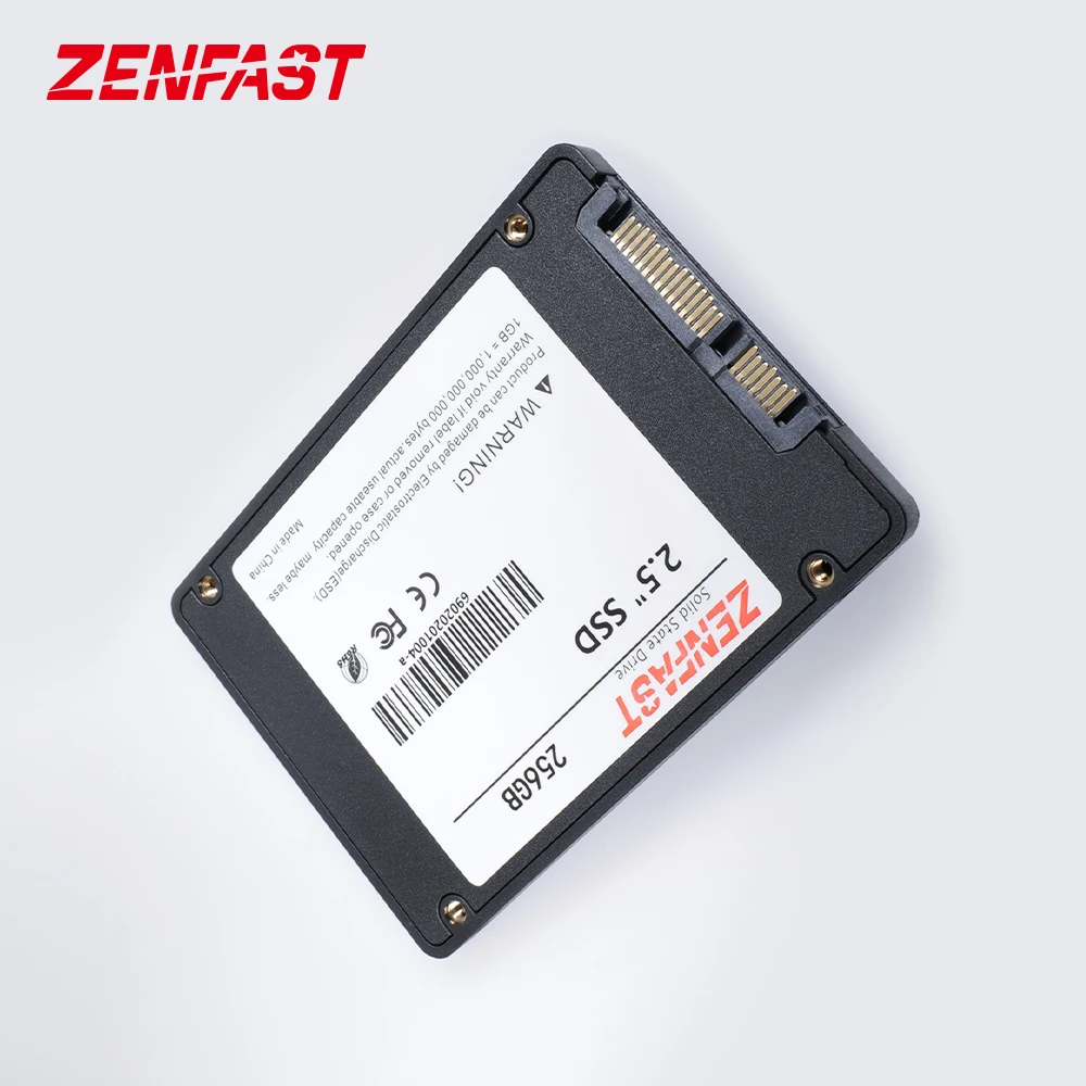 
Zenfast 256GB SATAIII 3D Ssd Hard Disk Drive 2.5 Inch SATA3 For Laptop / Desktop 