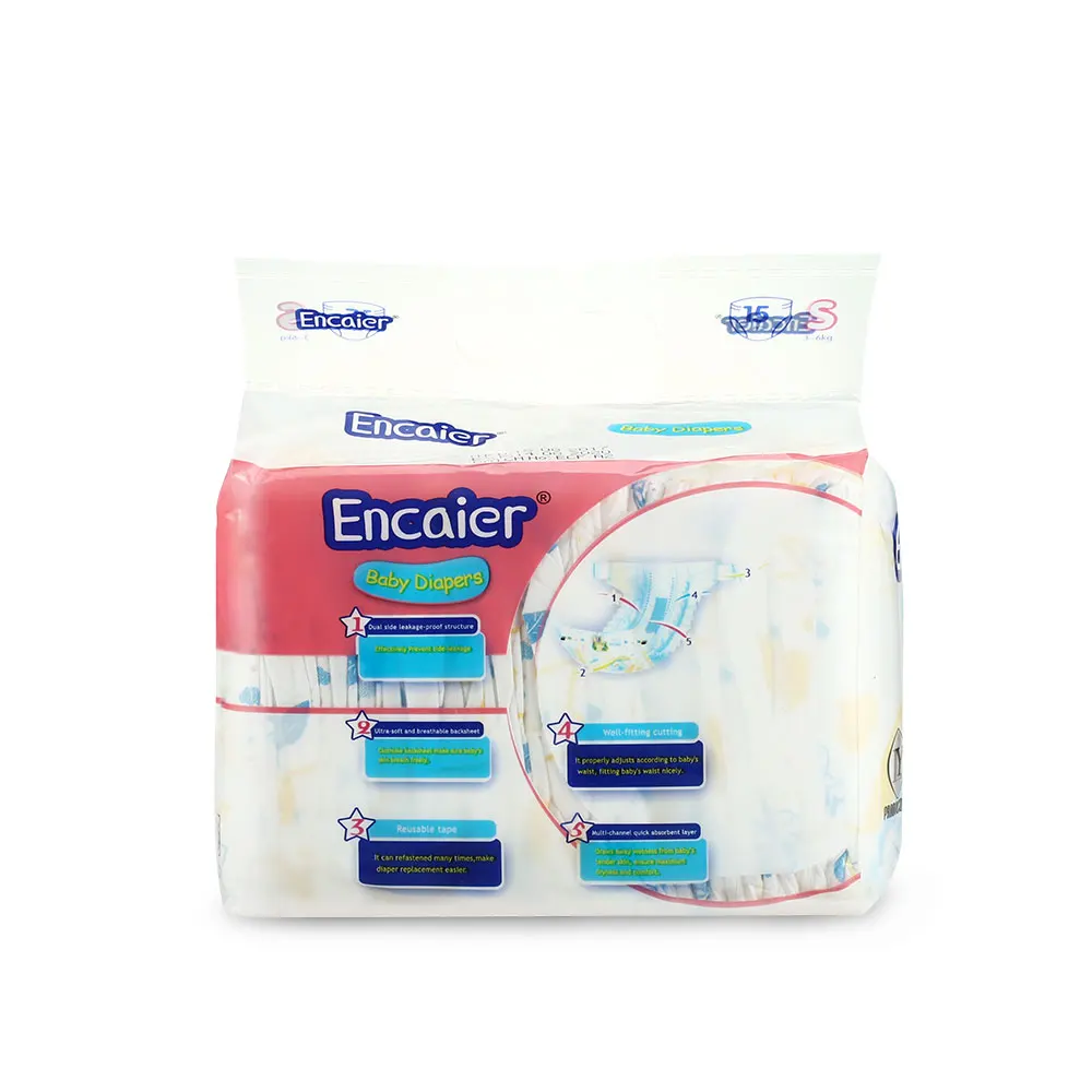 B Grade Baby Diaper Wholesale Cheap disposable baby nappy  with 50pcs x 4 Packing