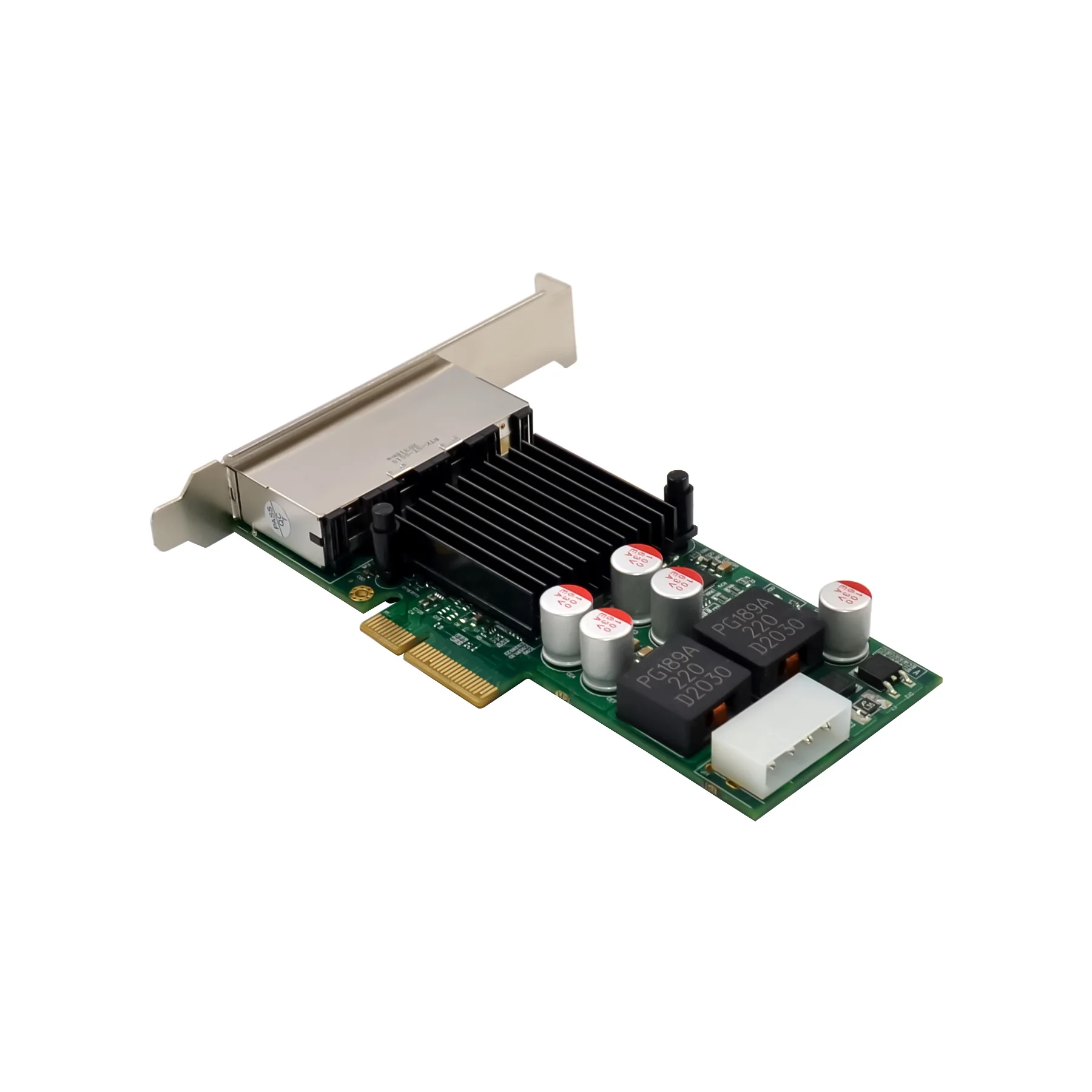 Intel I350 chipset PCIE Gigabit 4-port POE network card I350-T4 wired network card 4 network port PoE Ethernet adapter