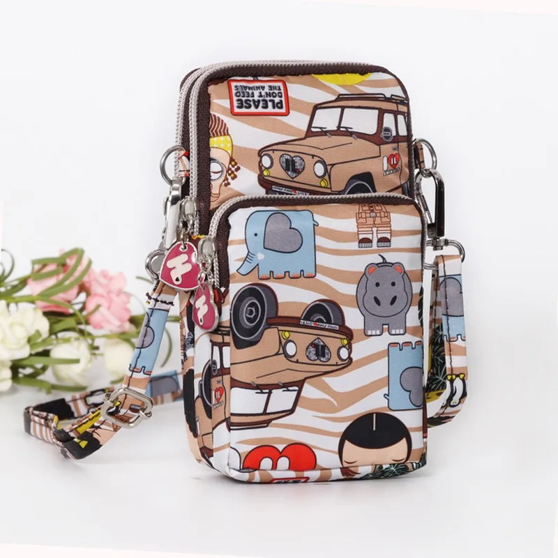 Индивидуальная сумка через плечо для девушек и женщин, маленькая сумка-слинг, модная нейлоновая сумка-мессенджер для женщин