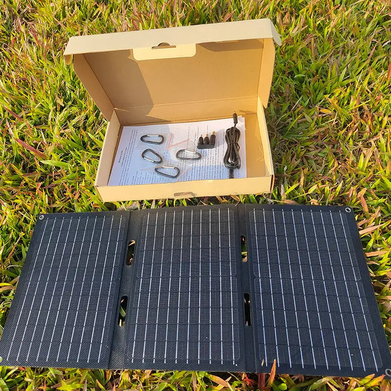 High Efficiency solar charger Waterproof 10W 15W 30W 40W 60W solar charger power bank 5V USB Output DC solar portable charger
