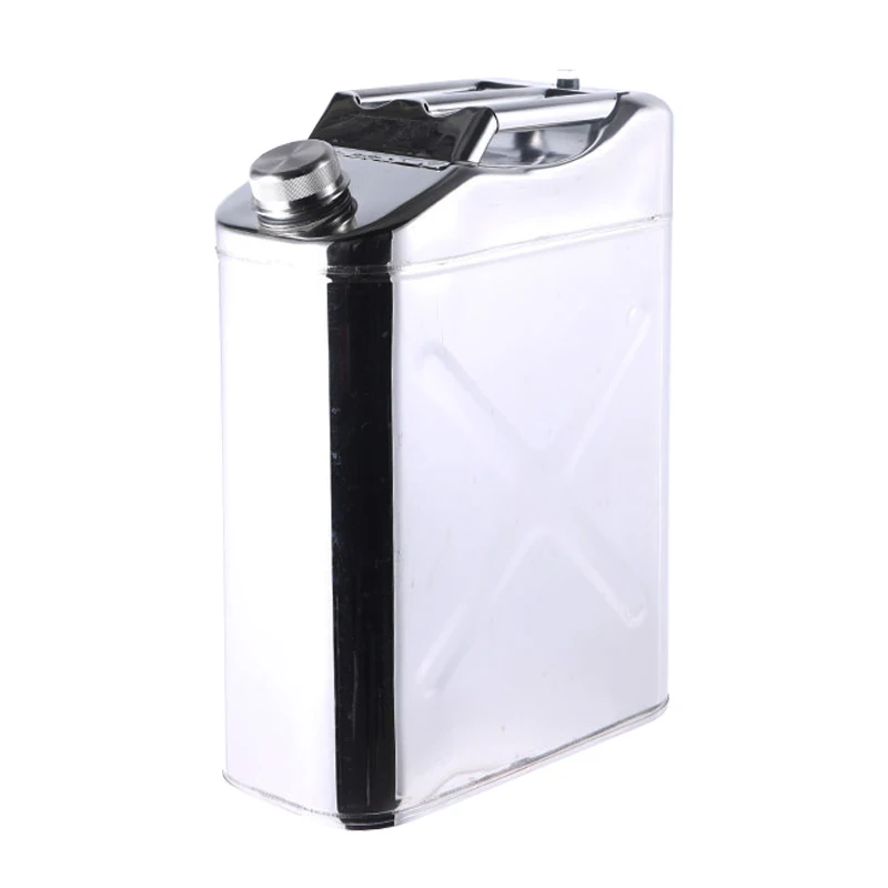 Military Style Jerry Can Fuel Gas Steel Tank 5/10/20L 10l stainless fuel can