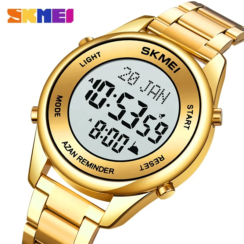 Мужские часы Montre skmei 1861 оригинальные цифровые с изображением азана для