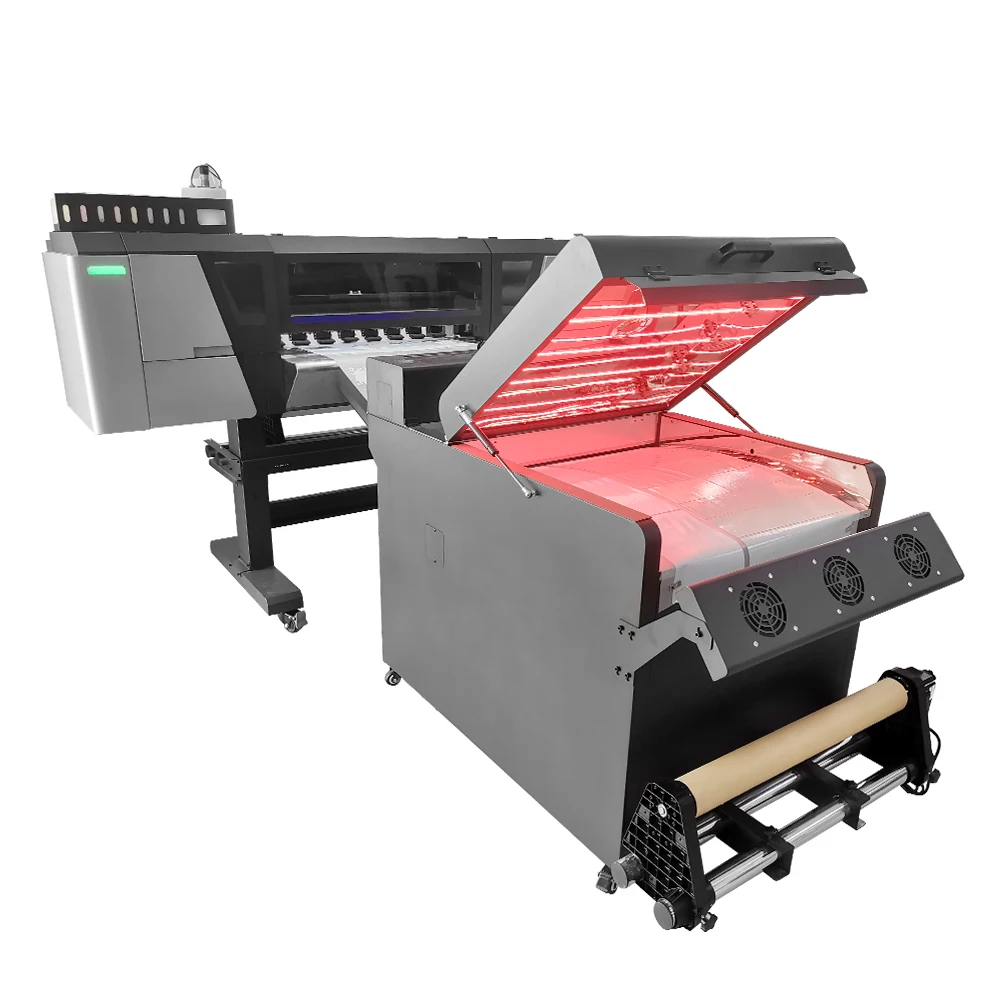 UV A3 dtf printer wholesale printing machine T-shirt direct to film printer with 2 or 4  XP600/i3200/i1600 head