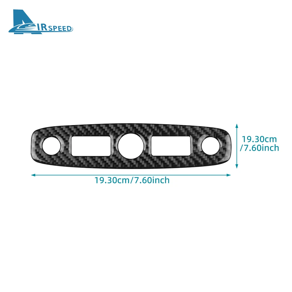 Real Soft Carbon Fiber Reading Light Frame Cover For Tesla 3 Y 2024 Highland Luxury Interior Decor Trim Protection Features