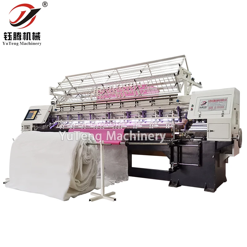 
Computerized Multi-needle Quilting Machine, bedcover Quilt making machine,Bedding machine 
