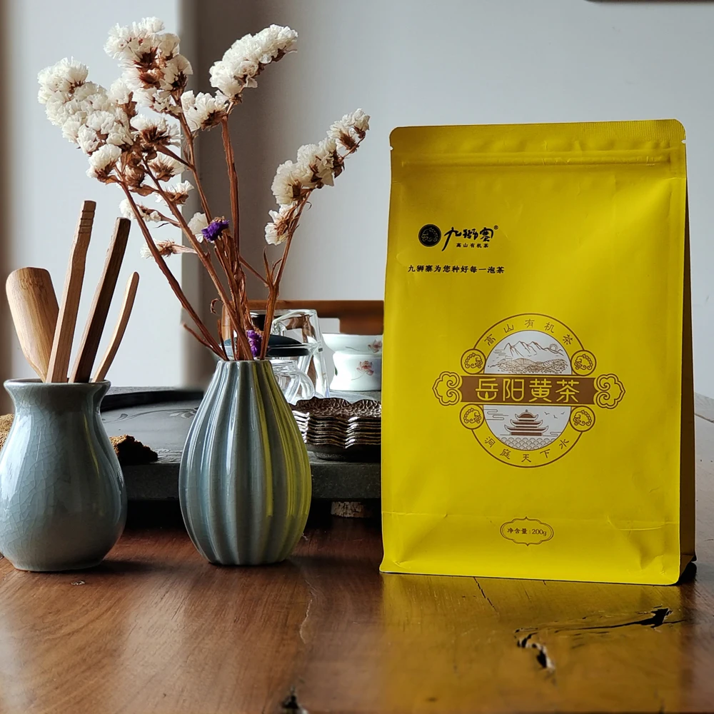 New tea from Hunan, China will be launched in 2024. High Mountain Organic Yellow Tea Bagged yellow tea