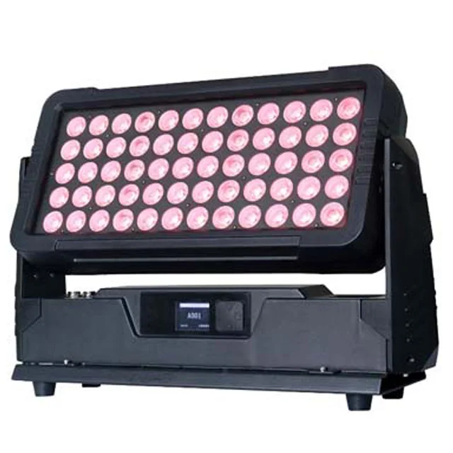 LED stage light factory OEM 60x15w 5in1 rgb stage lights equipment led flood  disco lights wash strobe led