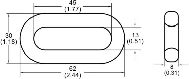 Metal Safety  O ring Forged Zinc Plated Adjustable Steel D ring