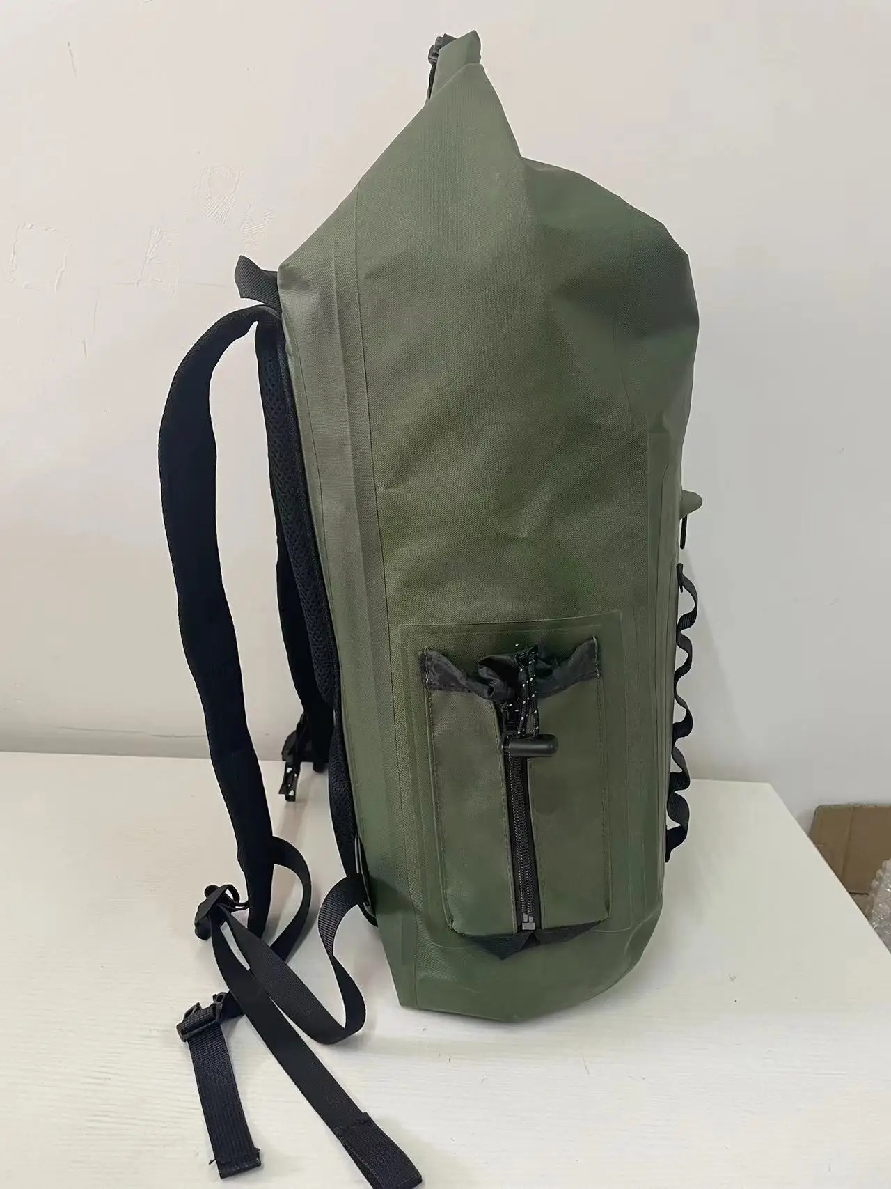 Waterproof Dry Backpack Lightweight TPU Rolling Top Backpack