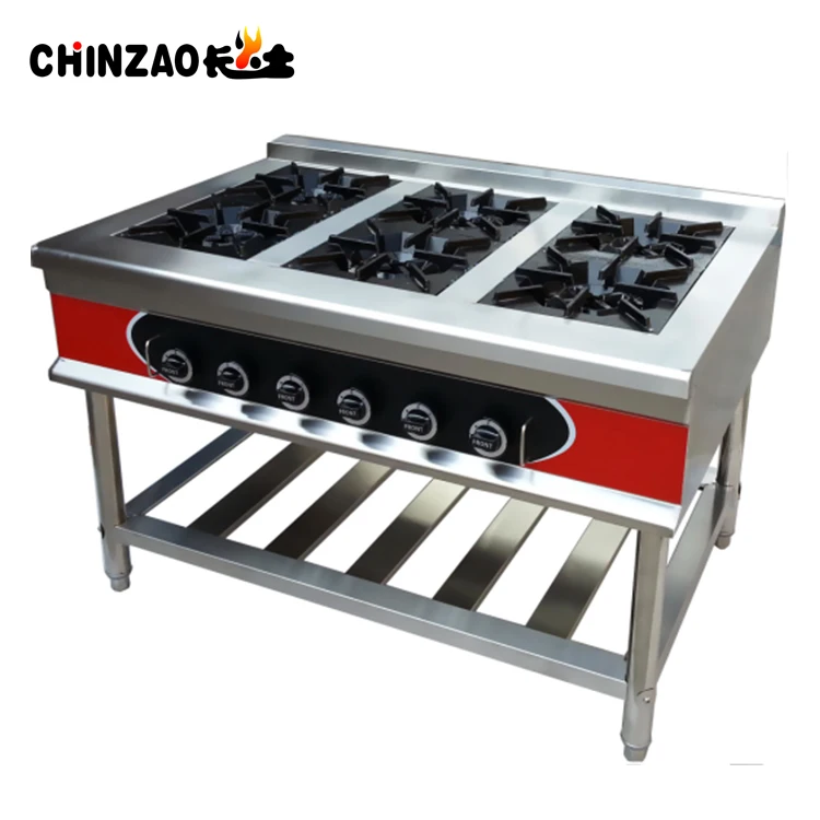 Standing Gas Burner Multi-cooker Cooktop Commercial Restaurant Equipment Gas Burner For Pizza Oven