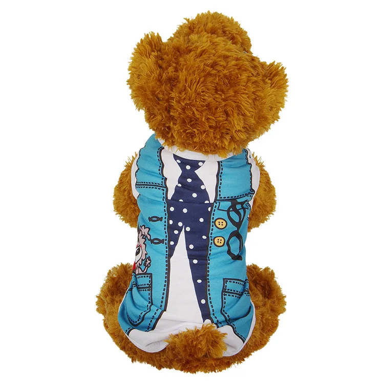 2020 cheap dog clothes summer spring Pet Cat Dog T-shirt  Puppy Coat dog clothing wholesale