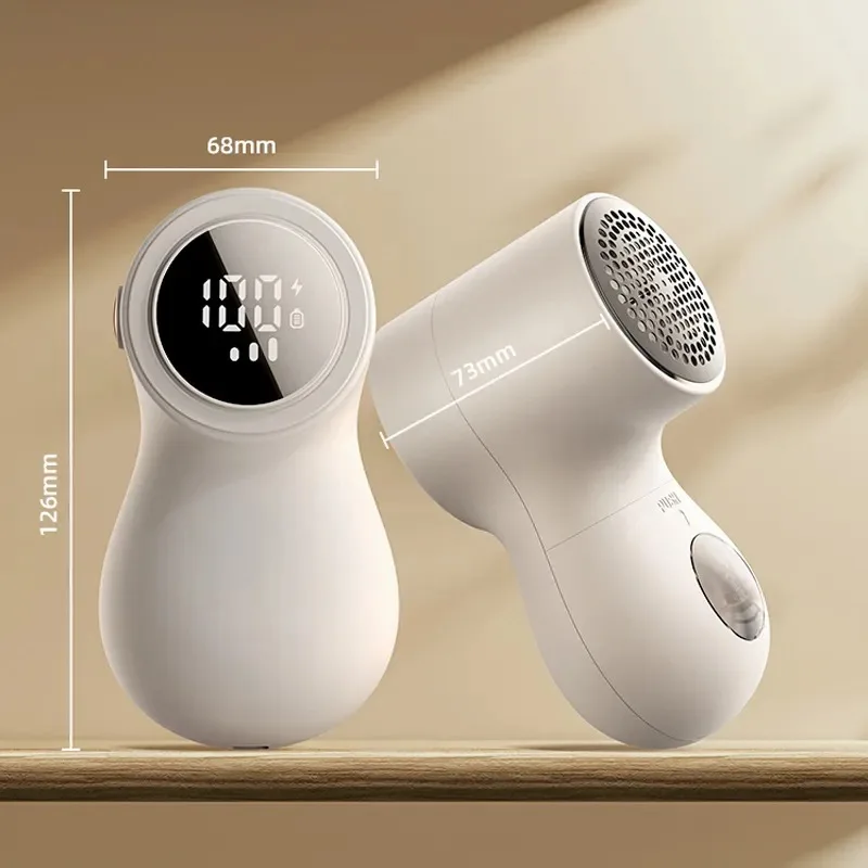 Portable Electric Lint Remover Fabric Sweater LED display 1200mAh usb rechargeable Hair remover for sweater