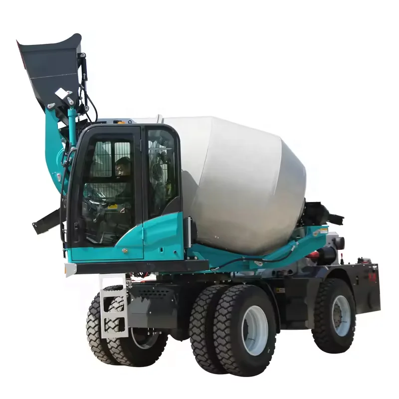 3 Cubic Meter Construction Concrete Mixer Truck for Road Construction and Site Use