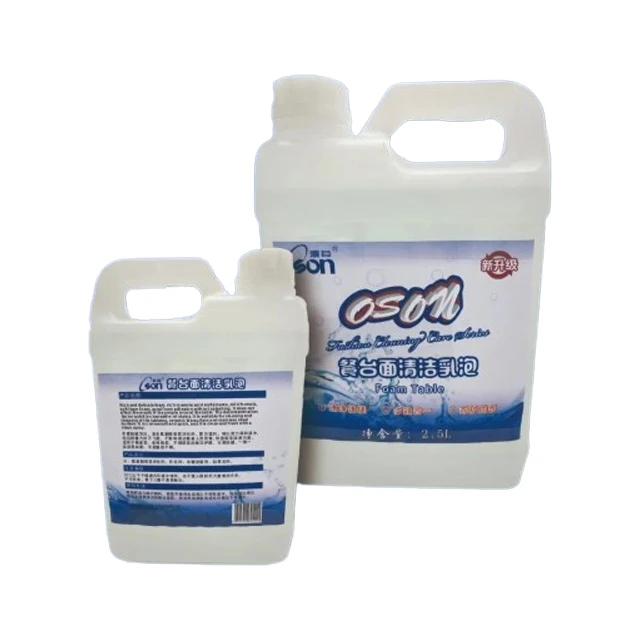 factory price kitchen oil stain cleaners fast clean remove table heavy oil stain foam cleaner