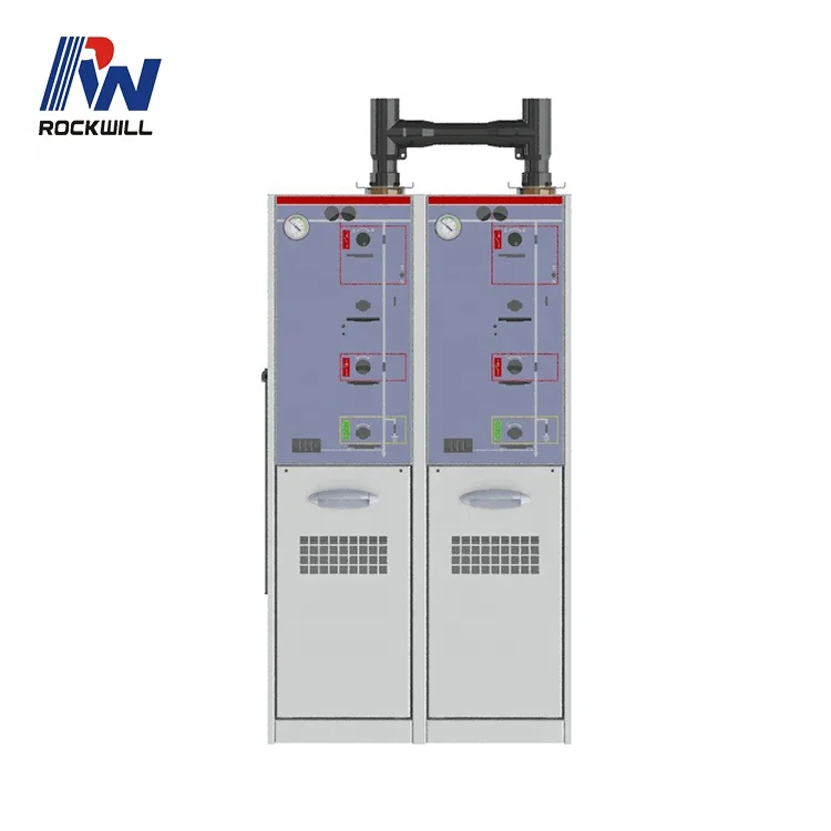 Indoor SF6 Gas Insulated 2000A Switchgear Cabinet 24kV 36kV Ring Main Unit