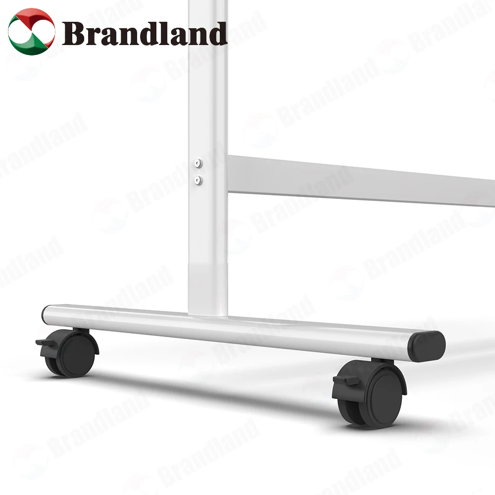 Прямая продажа с фабрики, мобильная Магнитная двухсторонняя классная белая доска с подставкой, школьная обучающая письменная доска