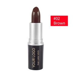 Custom Private Label One-Time Hair Dye Fast White Hair Covering Instant Gray Root Coverage Hair Color Pen