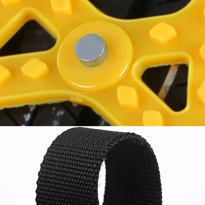 Car Anti-Skid Chains Snow Anti-Skid Chains Wheel Anti-Skid Chain Pocket Tire Anti-Skid Cow Tendon Sleeve Car Rescue Tools