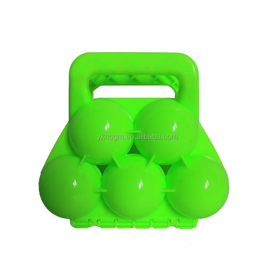 Winter game kids toy snowball clip fights game quick flexible simple five-ball snow ball maker